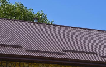 typical Llanfihangel Yng Ngwynfa corrugated roof uses